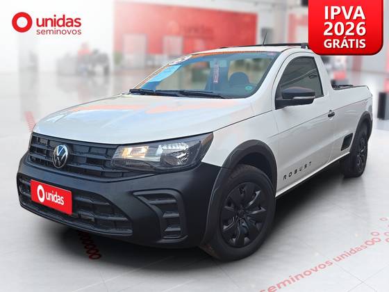VOLKSWAGEN SAVEIRO 1.6 MSI ROBUST CS 16V FLEX 2P MANUAL VOLKSWAGEN SAVEIRO 1.6 MSI ROBUST CS 16V FLEX 2P MANUAL